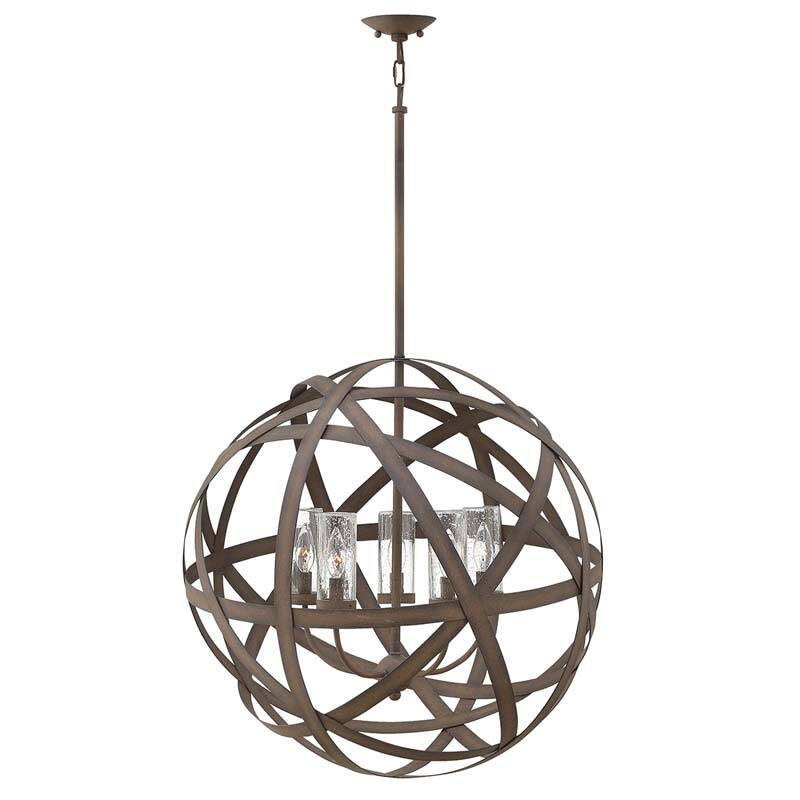 Image of Hinkley Carson 5 Light Outdoor Chandelier