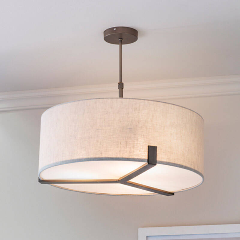 Image of Endon Hayfield Ceiling Pendant Light