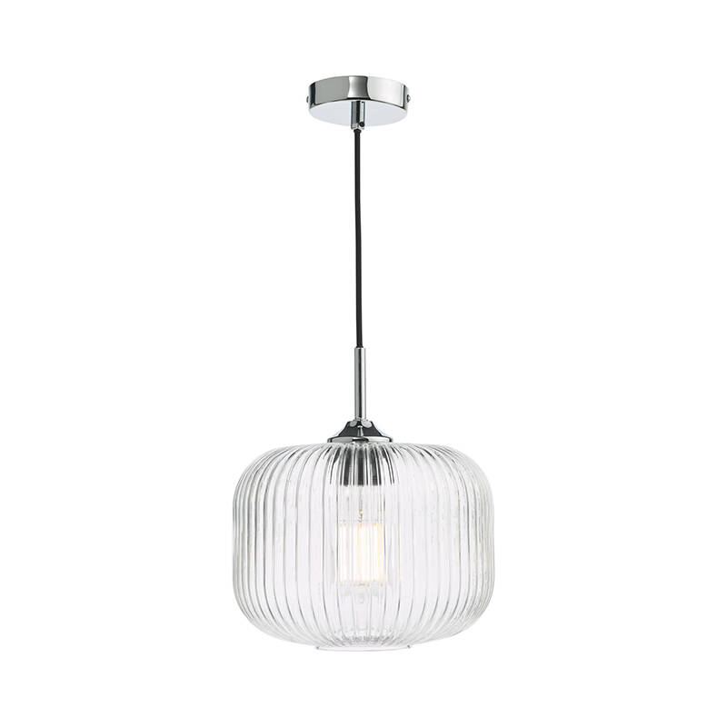 Image of Dar Demarius Glass Ceiling Pendant Light