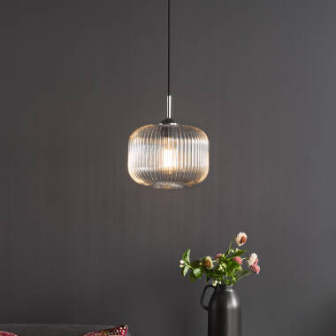 Image of Dar Demarius Glass Ceiling Pendant Light