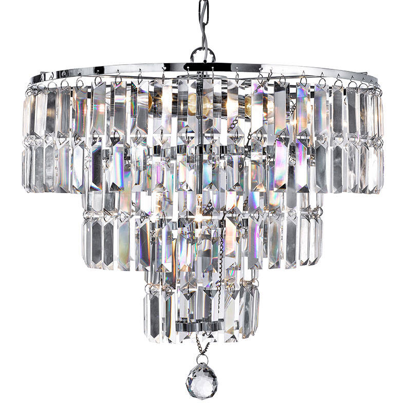 Image of Searchlight Empire 5 Light Ceiling Pendant Light