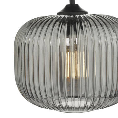 Image of Dar Demarius Glass Ceiling Pendant Light