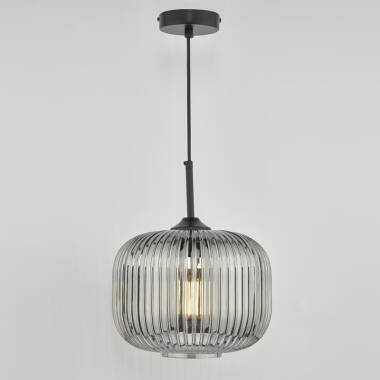 Image of Dar Demarius Glass Ceiling Pendant Light