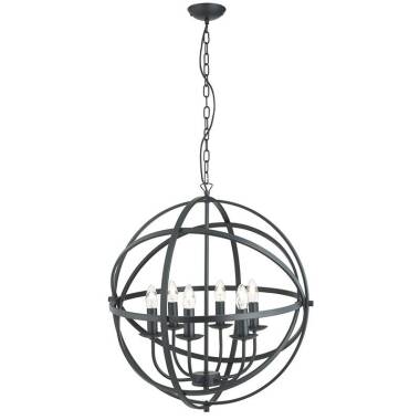 Searchlight Orbit 6 Arm Ceiling Pendant Light