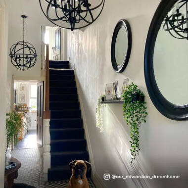 Image of Searchlight Orbit 6 Arm Ceiling Pendant Light