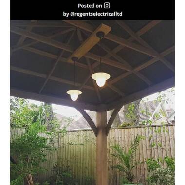 Image of Lucide Aruba Pendant Porch Lantern