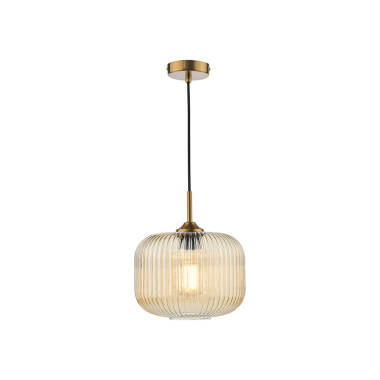 Image of Dar Demarius Glass Ceiling Pendant Light