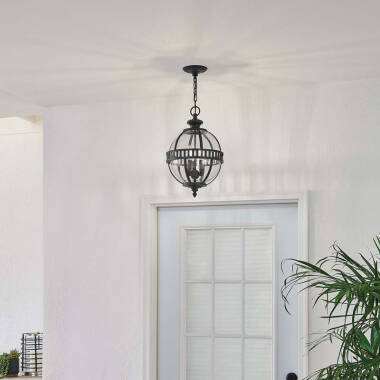 Image of Kichler Halleron Outdoor Chandelier