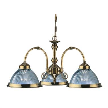Searchlight American Diner 3 Arm Dual Mount Ceiling Pendant Light