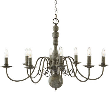 Searchlight Greythorne 8 Light Chandelier