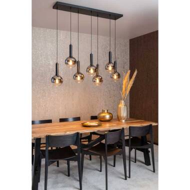 Image of Lucide Marius 7 Light Bar Pendant