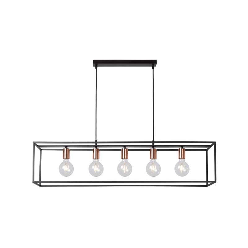 Image of Lucide Arthur 5 Light Bar Ceiling Pendant Light