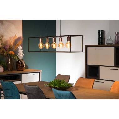 Image of Lucide Arthur 5 Light Bar Ceiling Pendant Light