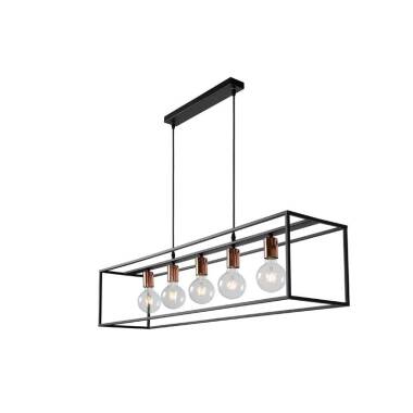 Image of Lucide Arthur 5 Light Bar Ceiling Pendant Light