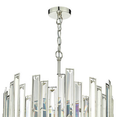 Image of Dar Odile 6 Crystal Chandelier