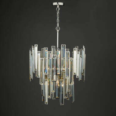 Image of Dar Odile 6 Crystal Chandelier