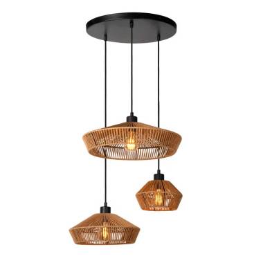 Lucide Yunkai 3 Light Ceiling Pendant