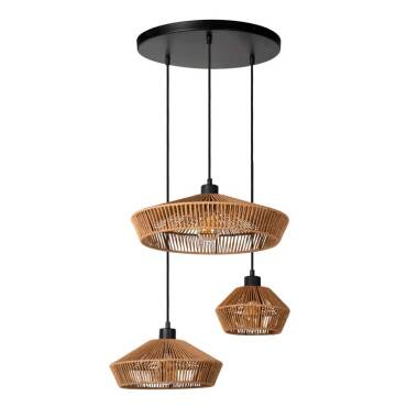 Image of Lucide Yunkai 3 Light Ceiling Pendant