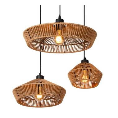 Image of Lucide Yunkai 3 Light Ceiling Pendant