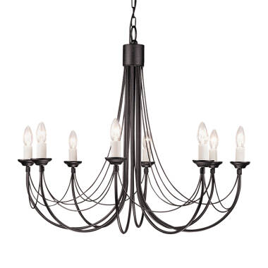 Elstead Carisbrooke 8 Light Chandelier