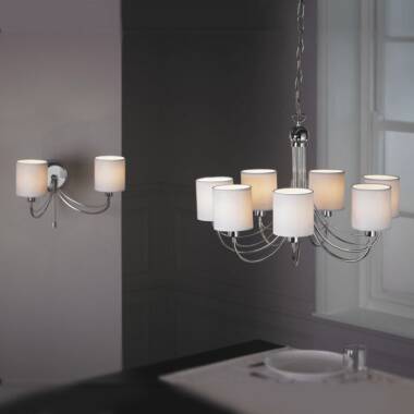 Image of Endon Phantom 7 Arm Ceiling Pendant Light