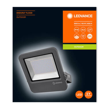 Image of Ledvance Endura 100W Cool White LED Floodlight
