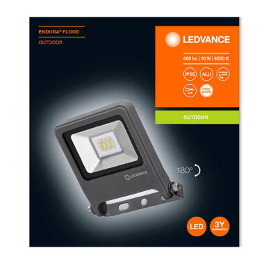 Image of Ledvance Endura 10W Cool White LED Floodlight