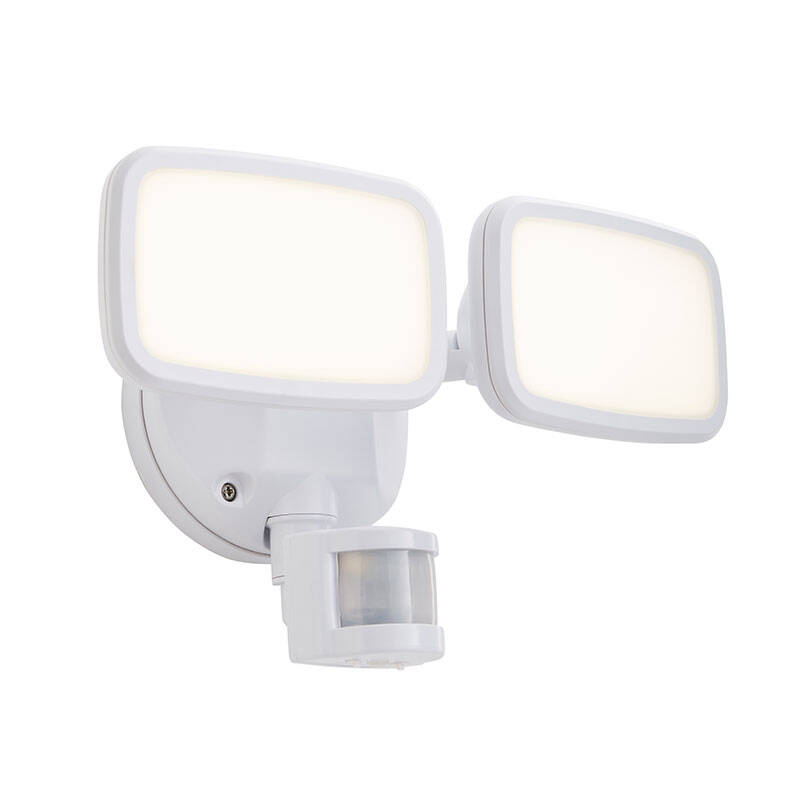 Image of Forum Lynn LED Twin Floodlight with PIR sensor