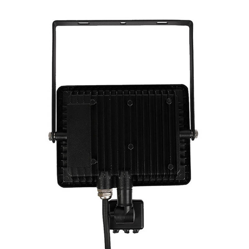 Image of V-Tac 30W Warm White Samsung Chip LED Floodlight with PIR Sensor