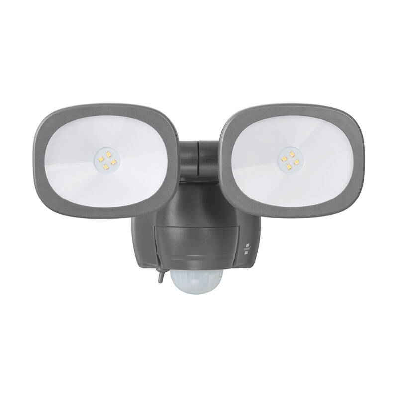 Image of Brennenstuhl Lufos Battery Operated LED Twin Floodlight with PIR Sensor