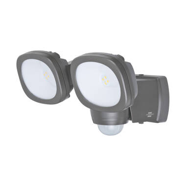 Image of Brennenstuhl Lufos Battery Operated LED Twin Floodlight with PIR Sensor