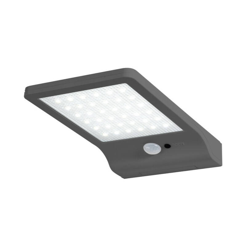 Image of Ledvance DoorLED 3W Cool White LED Solar Floodlight with Motion Sensor