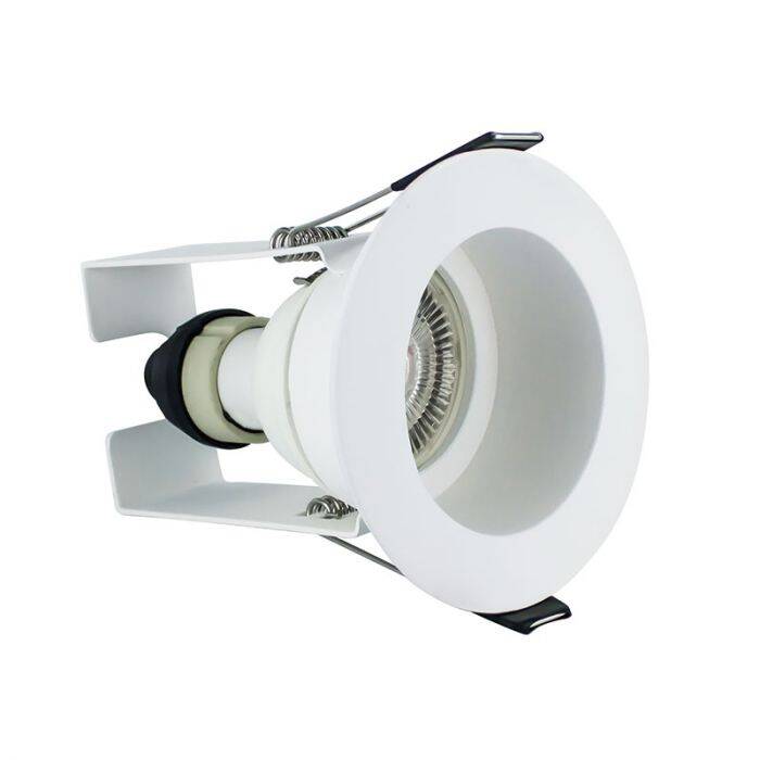 Image of Integral EvoFire Fire Rated Recessed Low Profile Fixed Downlight with Insulation Guard