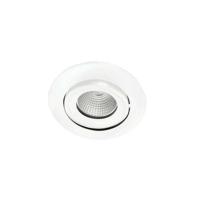 Image of Integral 9W Warm White Dimmable LED Fire Rated Adjustable Downlight