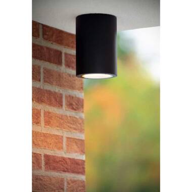 Image of Lucide Volantis Outdoor Single Ceiling Spotlight