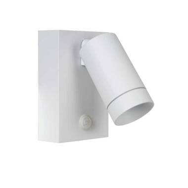 Image of Lucide Taylor Outdoor Wall Mounted Spotlight with PIR Sensor