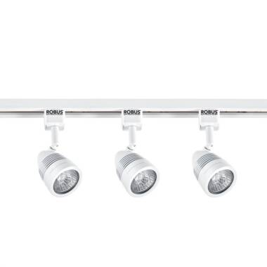 Robus Acorn 1 Circuit Track Light Kit - Satin Chrome