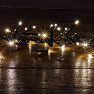 Image of Konstsmide 13.5M Multi Colour LED Multi-Function Cluster String Lights