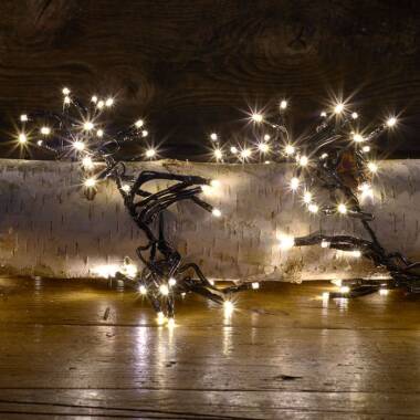 Image of Konstsmide 13.5M Multi Colour LED Multi-Function Cluster String Lights