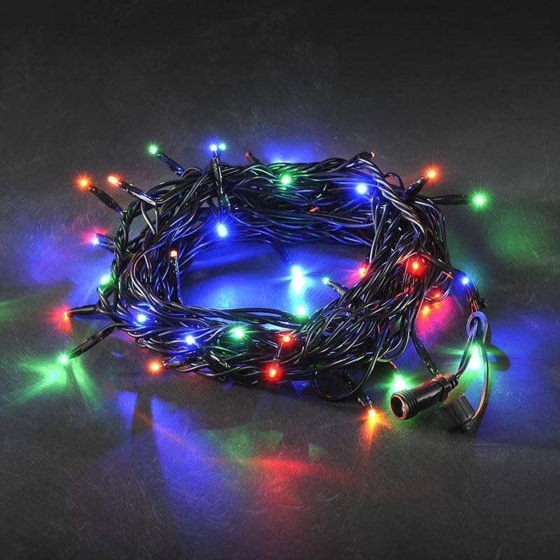 Image of Konstsmide 5M Connectable Multi Colour LED String Lights