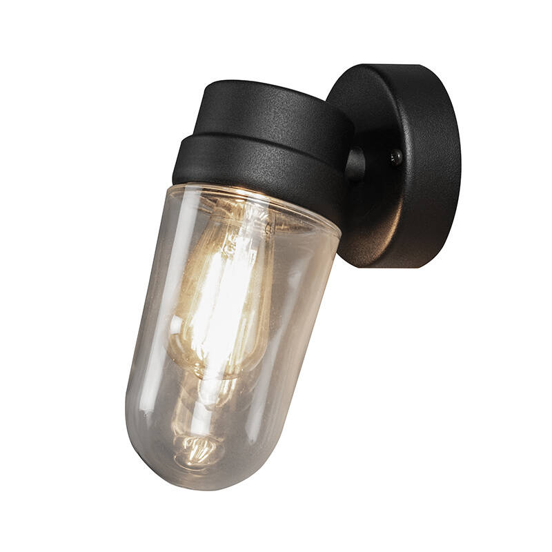 Image of Konstsmide Vega Outdoor Wall Light with Oval Glass