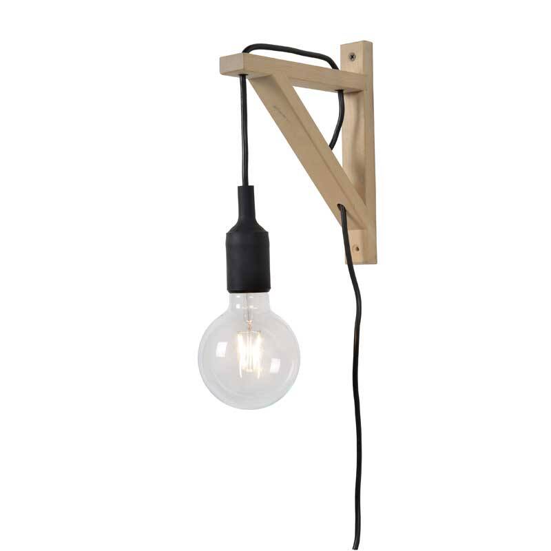 Image of Lucide Fix Wall Light with Plug