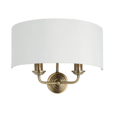 Endon Highclere Twin Wall Light