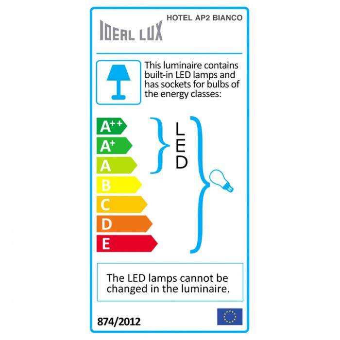 Image of Hotel Wall Light with LED Reading Light