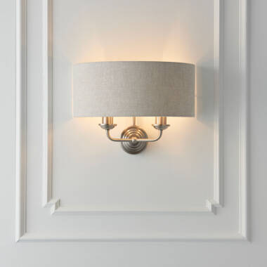 Image of Endon Highclere Twin Wall Light