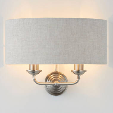 Image of Endon Highclere Twin Wall Light