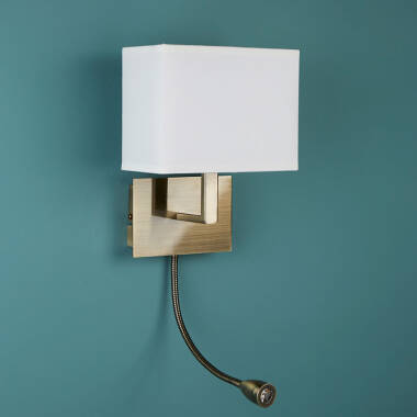 Image of Searchlight Arosa Wall Light with LED Reading Light