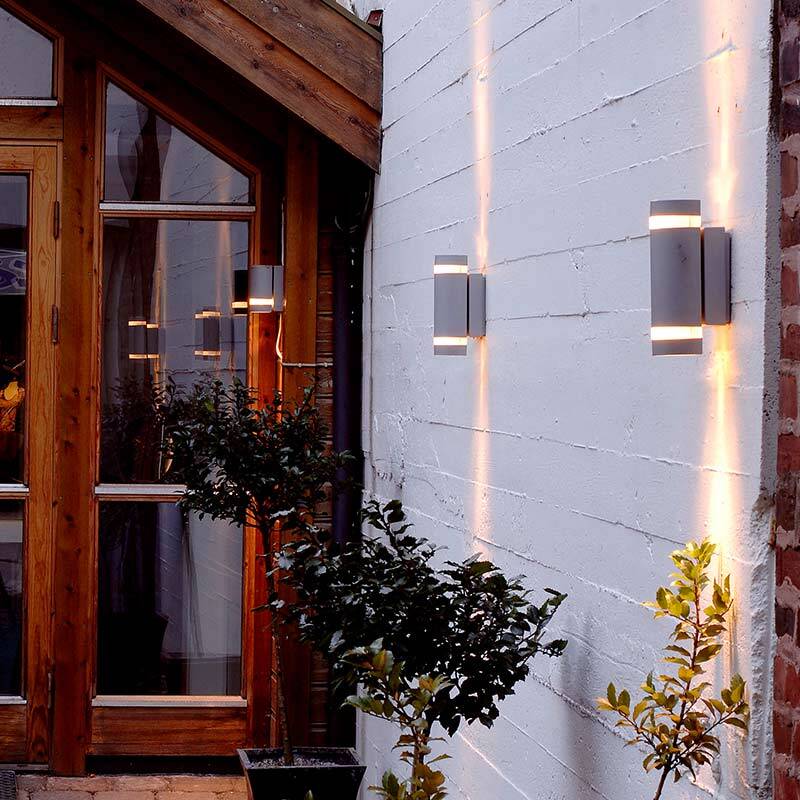 Image of Lutec Focus Outdoor Up & Down Wall Light