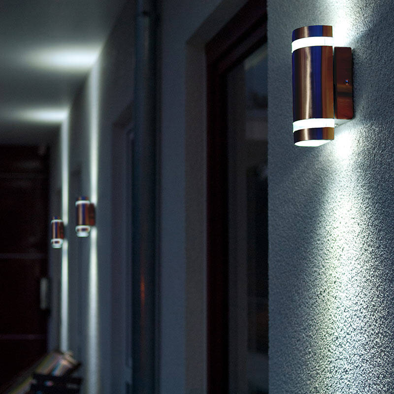 Image of Lutec Focus Outdoor Up & Down Wall Light