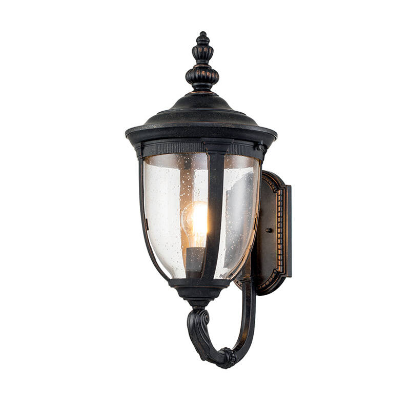 Image of Elstead Cleveland Medium Outdoor Up Wall Lantern
